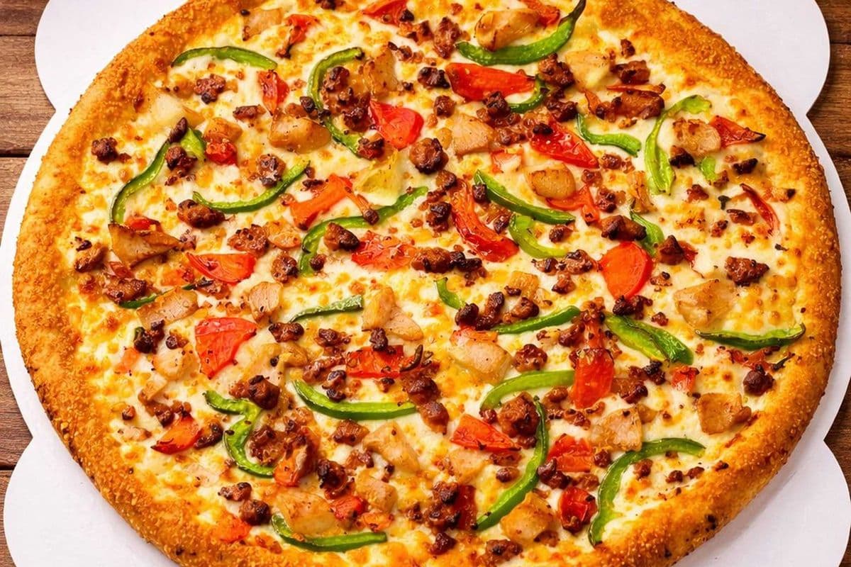 11. Deluxe Ranch Chicken Pizza -10" Small