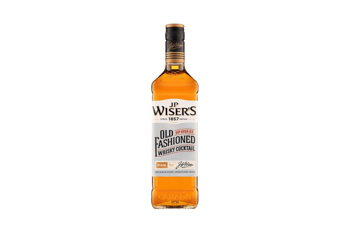 JP Wiser Old Fashioned Whisky Cocktail (1 x 750ml)