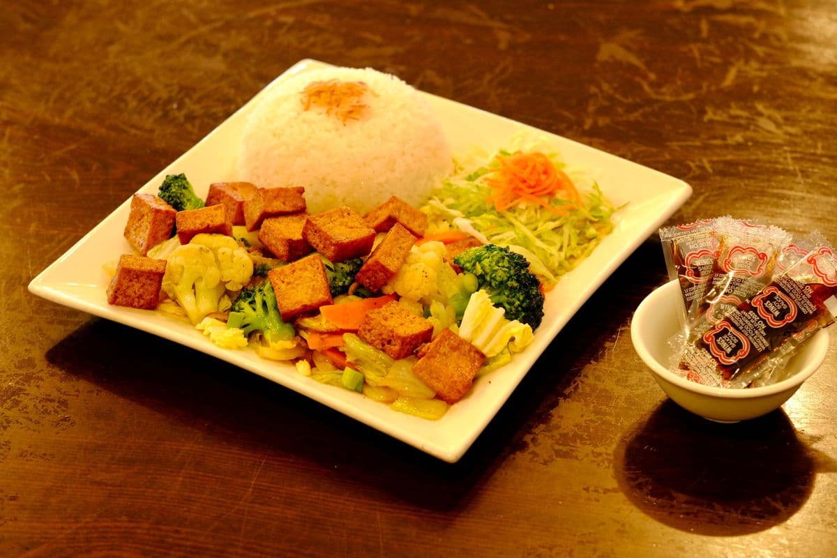 68. Tofu Stir Fry / ĐẬU PHỤ XÀO CẢI