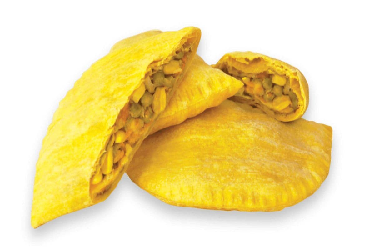 Jamaican patty vegetarian recipe Mild (300 Cal)