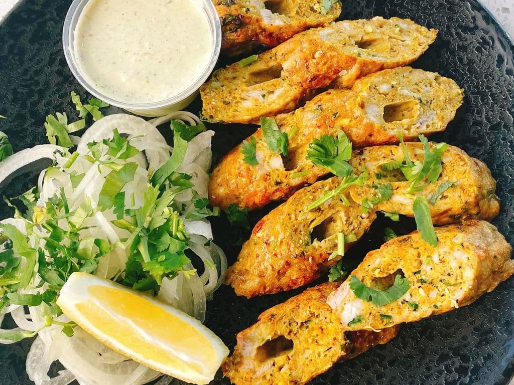 Chicken seekh kabab