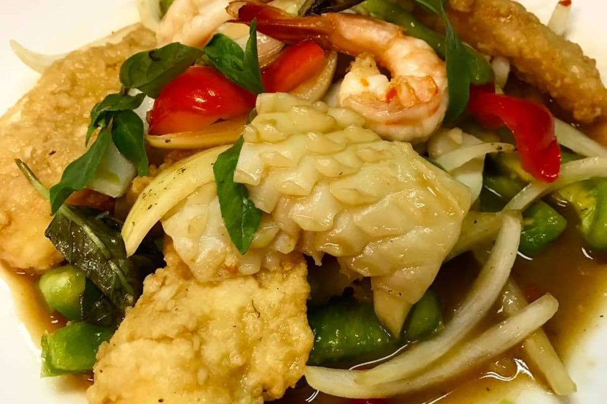 Drunken Seafood