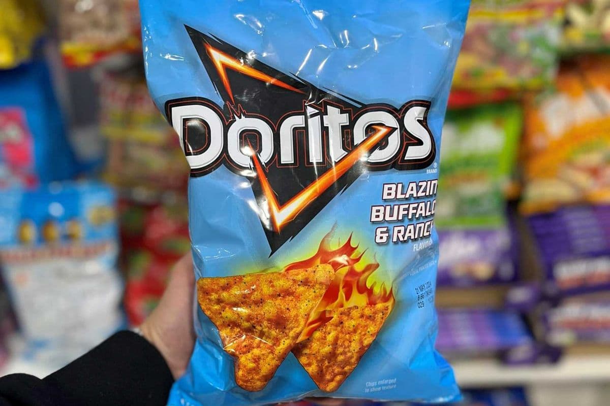 (USA) DORITOS BLAZIN' BUFFALO & RANCH - 9.25OZ