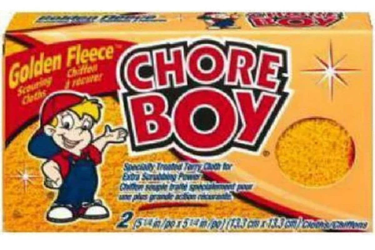 Chore Boy scouring cloths (2cloths 13.3*13.3cm)