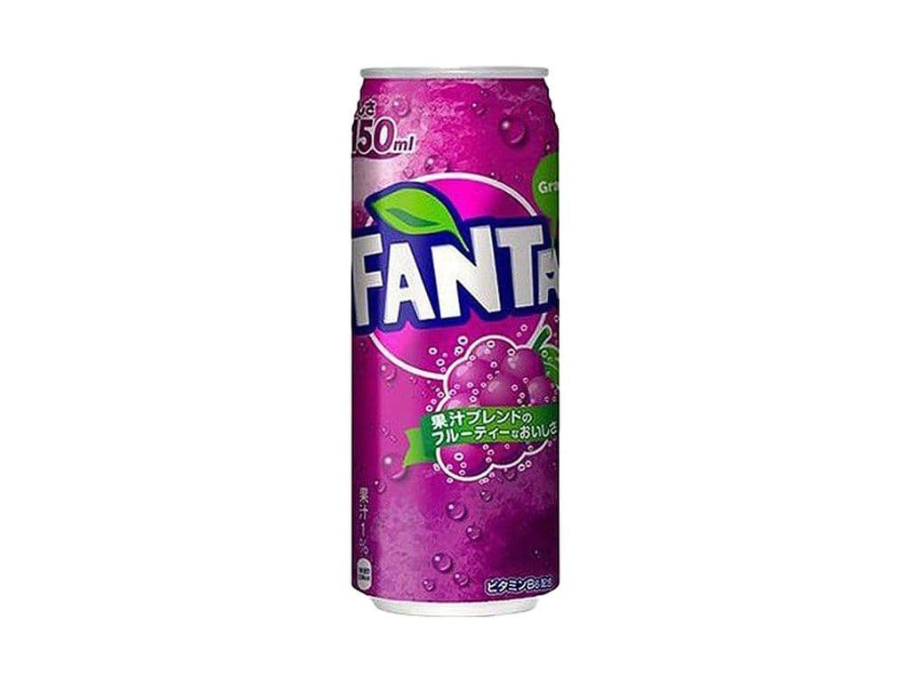 Fanta Grape Japanese Soda Pop 500ml Asian Drink