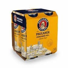 PAULANER ORIGINAL MUNICH LAGER 4 CAN (4 x 500ML)