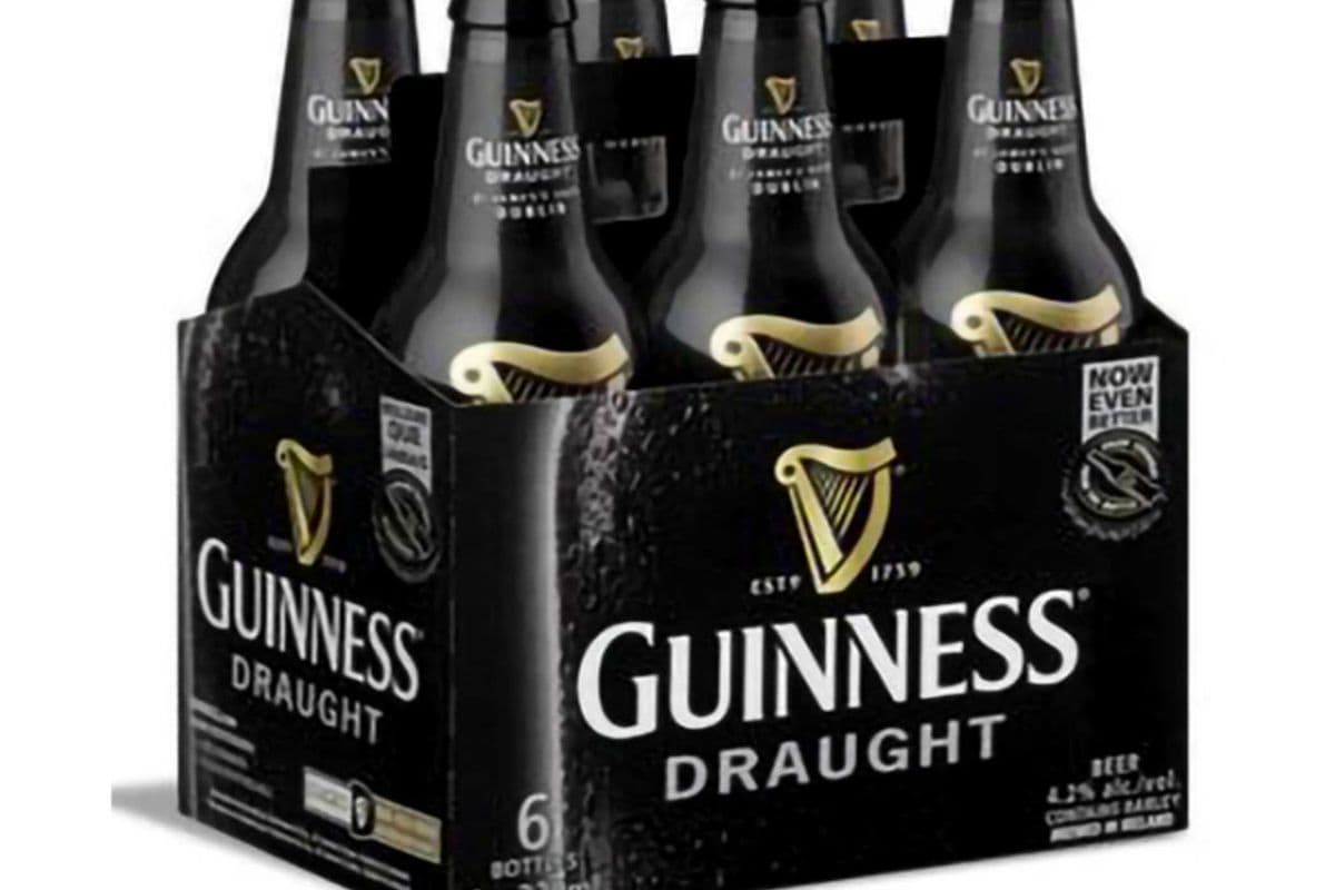 Guinness Draught (6 Bottles) (6 x 330 ML)
