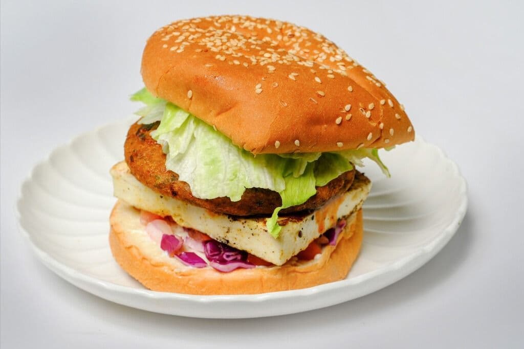 Masala Paneer Burger