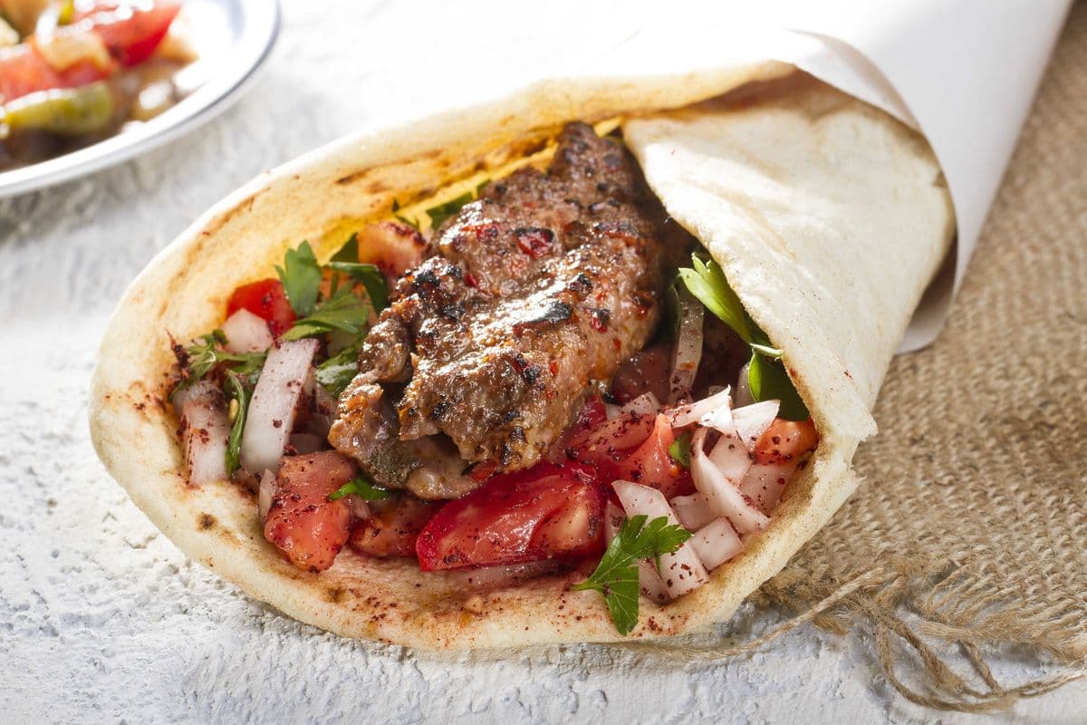 Adana Kebab Wrap
