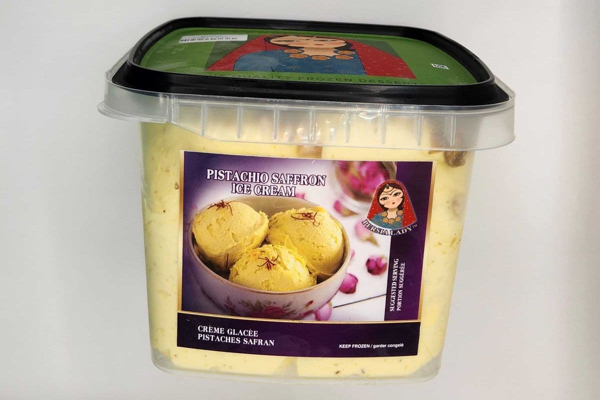 Pistachio Saffron Ice Cream Family Size