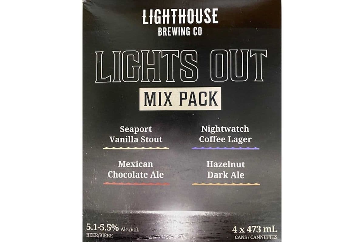 Lighthouse Lights Out Mix Pack (4 x 473ml)