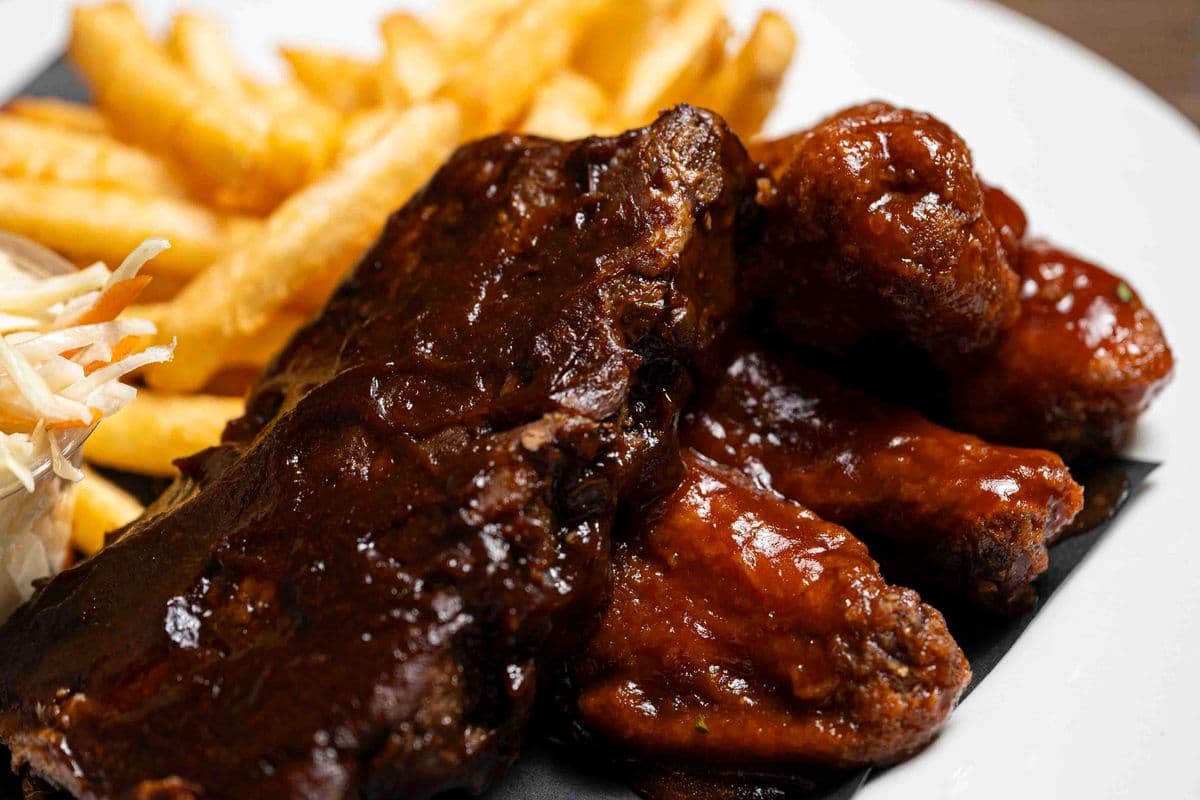 Rib 'N' Wings Combo