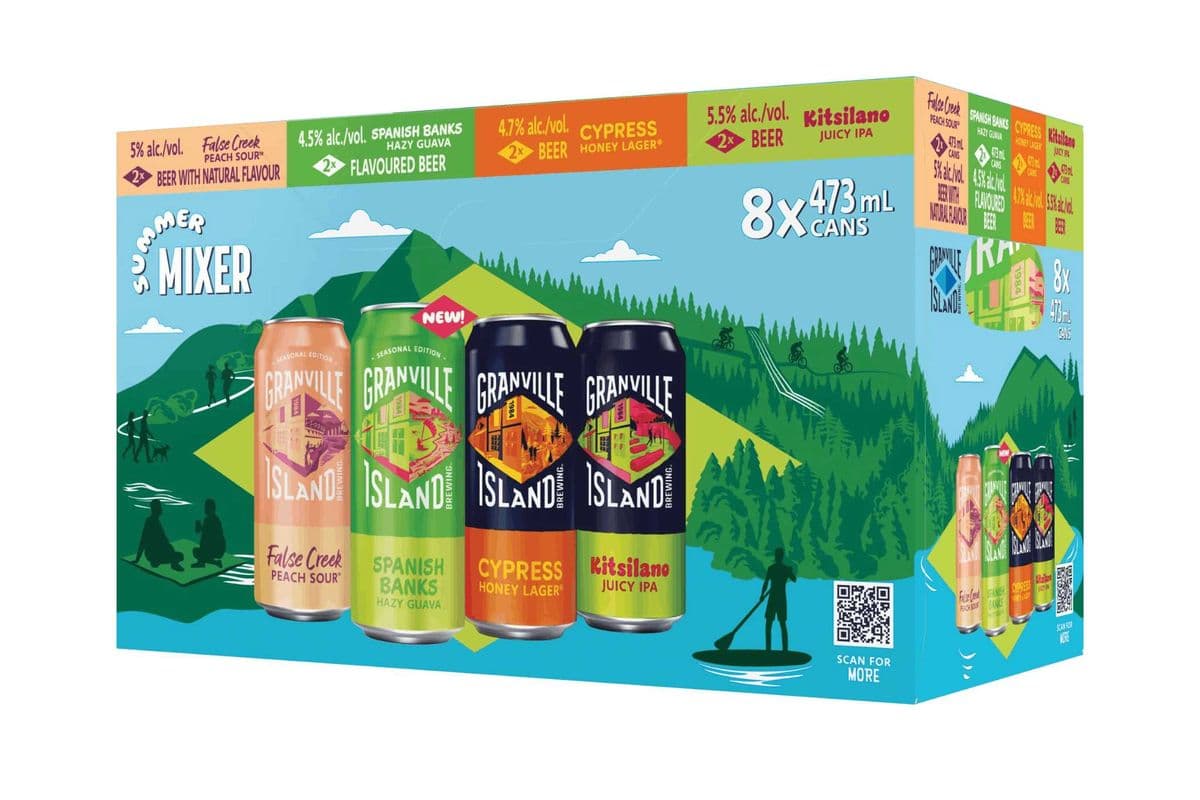 Granville Island Brewing's Summer Mixer (1 x 473 ml)