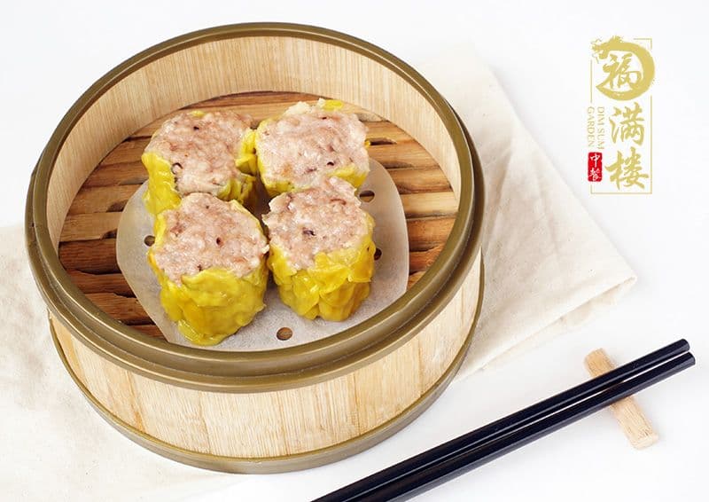 1. Pork Dumplings (4 pcs)