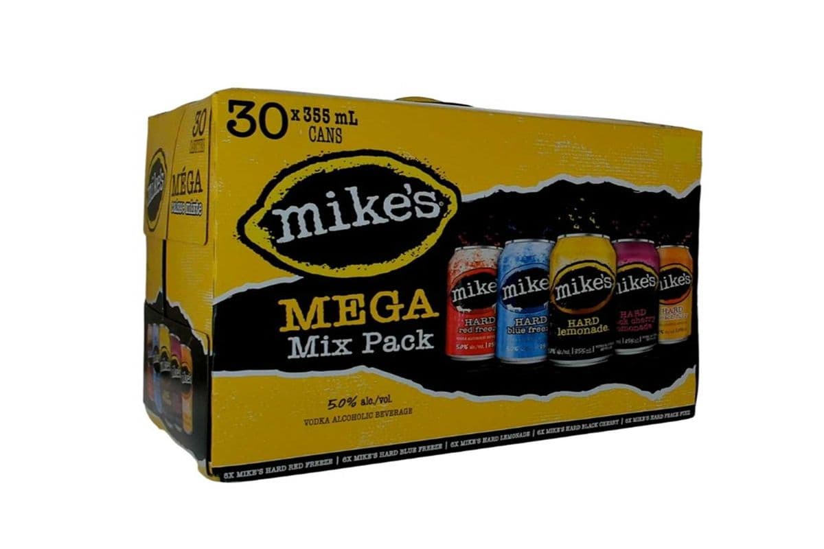 MIKE'S MEGA MIX PACK 30 CANS (30 x 355 ML)