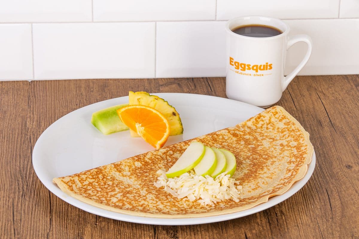 Crepe Pommes et cheddar / Apple and Cheddar crepe