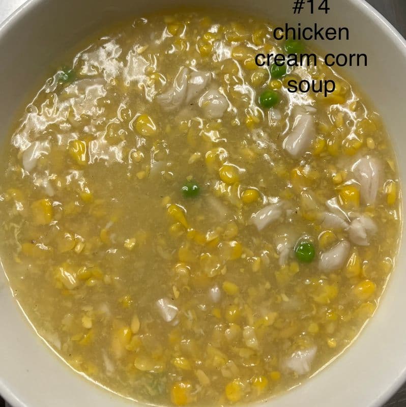 14. Chicken with Cream Corn Soup