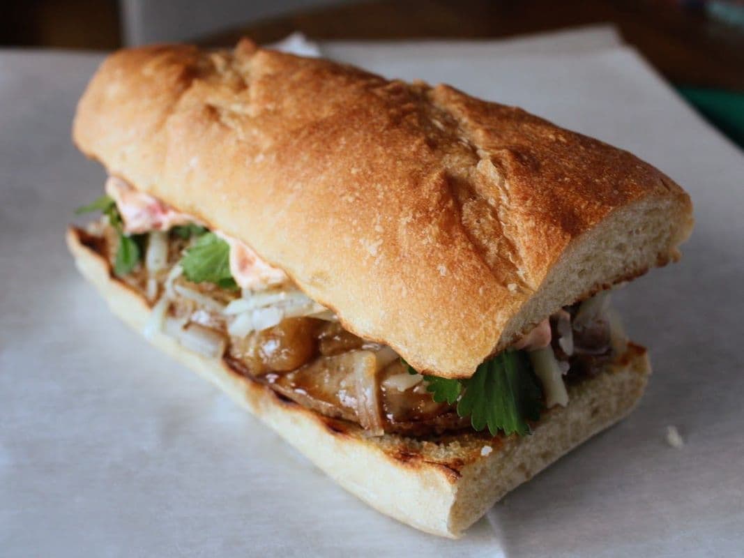 BBQ Chicken Vienna Sandwich