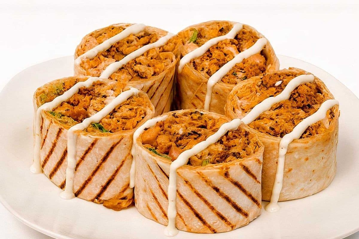 Chicken Shawarma SAJ Wrap