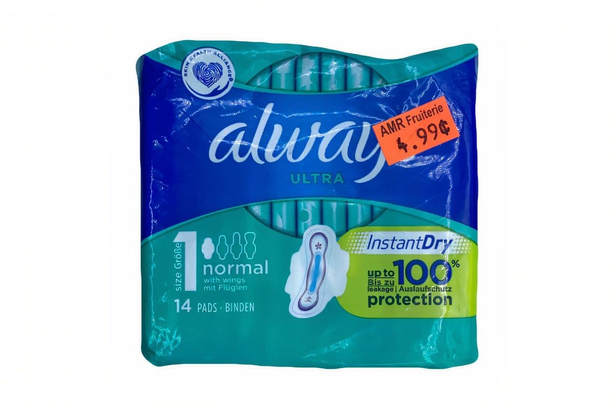 Always Ultra Normal Pads avec ailes / with Wings (14 pcs)