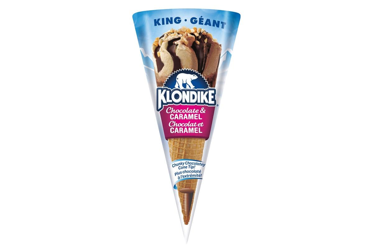 Klondike Chocolate Caramel Ice Cream Cone (180 ml) 1005578