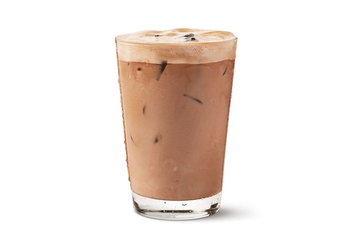 Medium Chocolate Pistachio Protein Iced Latte
