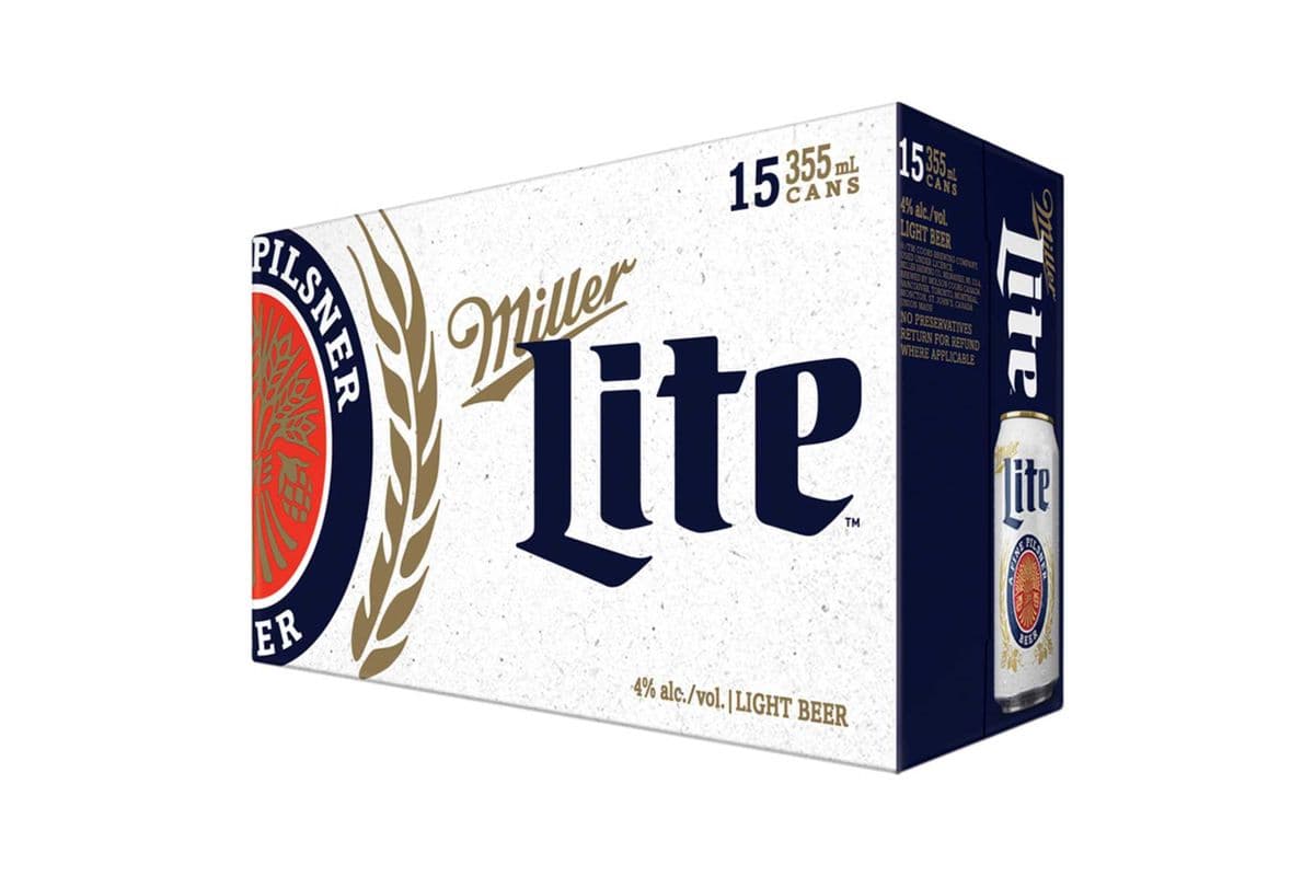 Miller Lite (15 x 355 ml Cans)