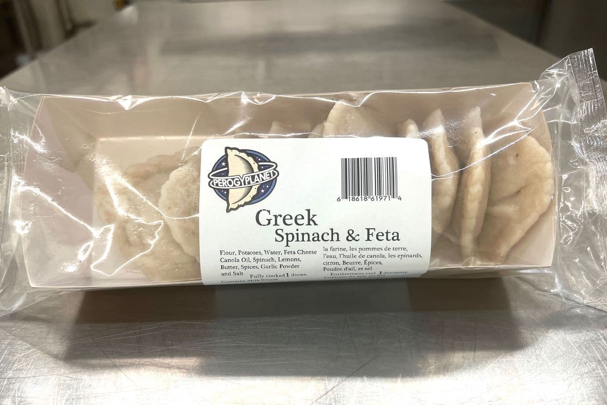 Spinach Feta Perogies (1 Dz)