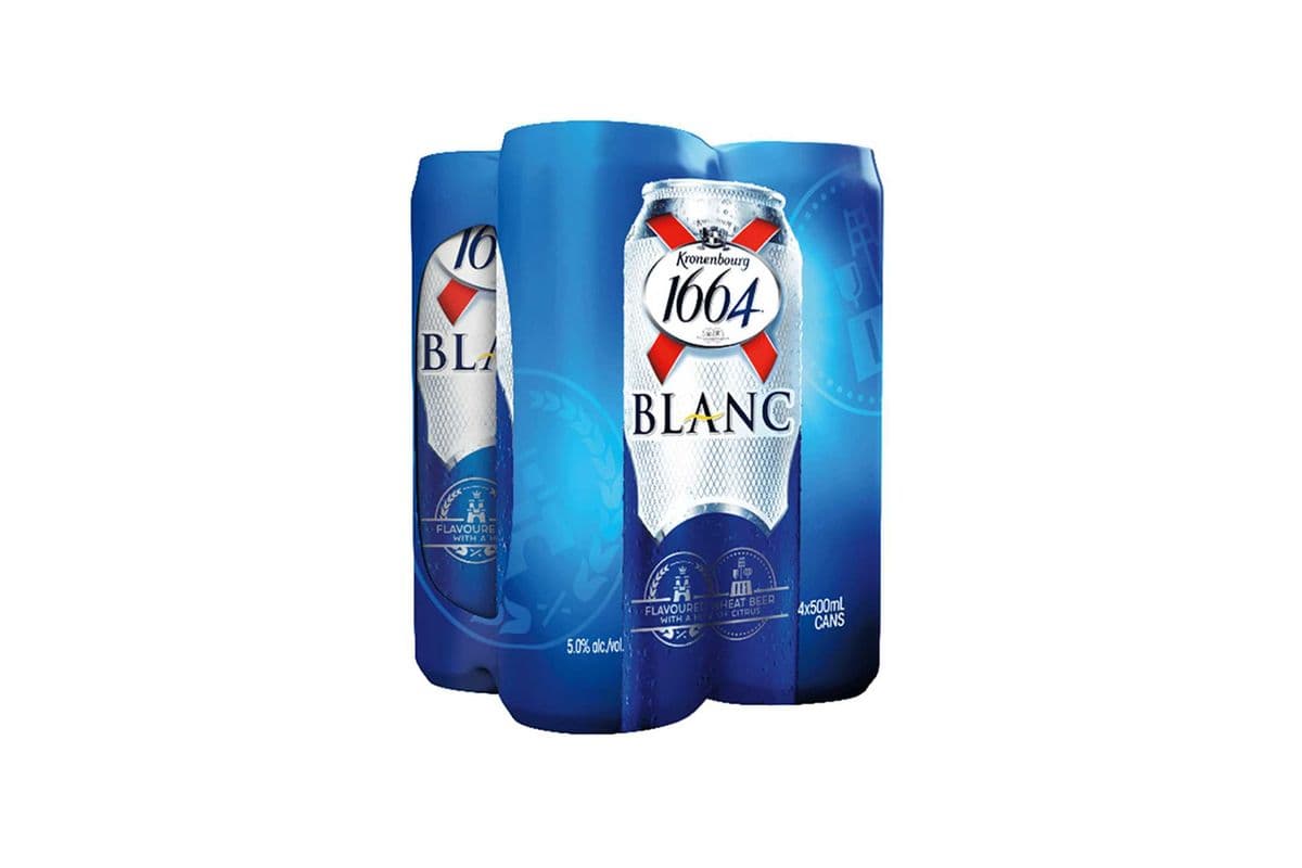Kronenbourg 1664 Blanc (4 Cans) (4 x 473ML)