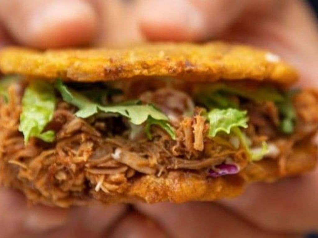 Pataconwich Pulled Pork
