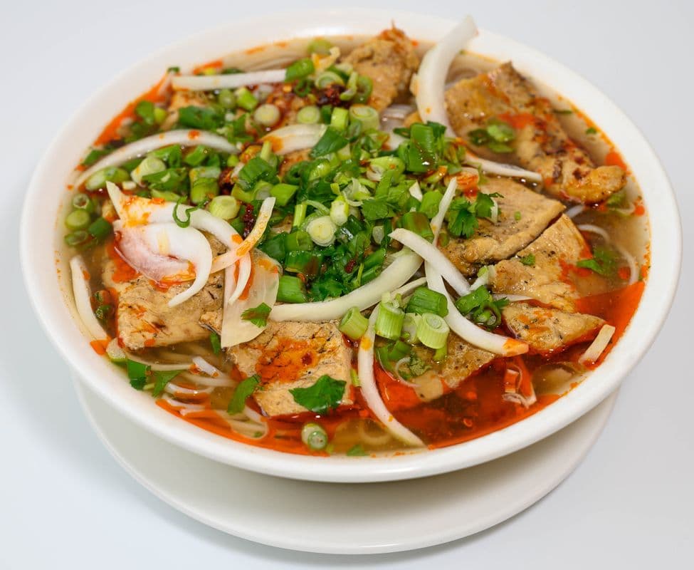 39. Spicy Satay Grilled Chicken Noodle Soup