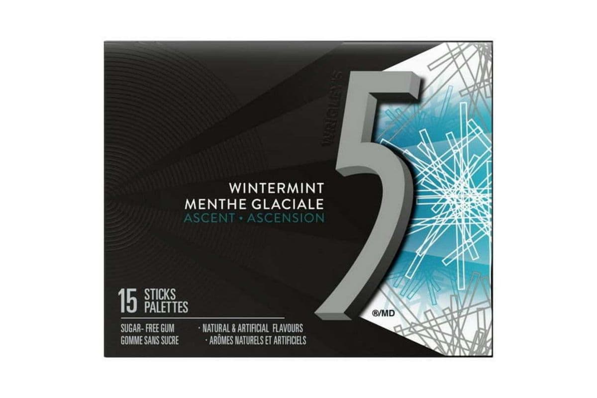 Wrigley’s 5 Wintermint Gum 12ct