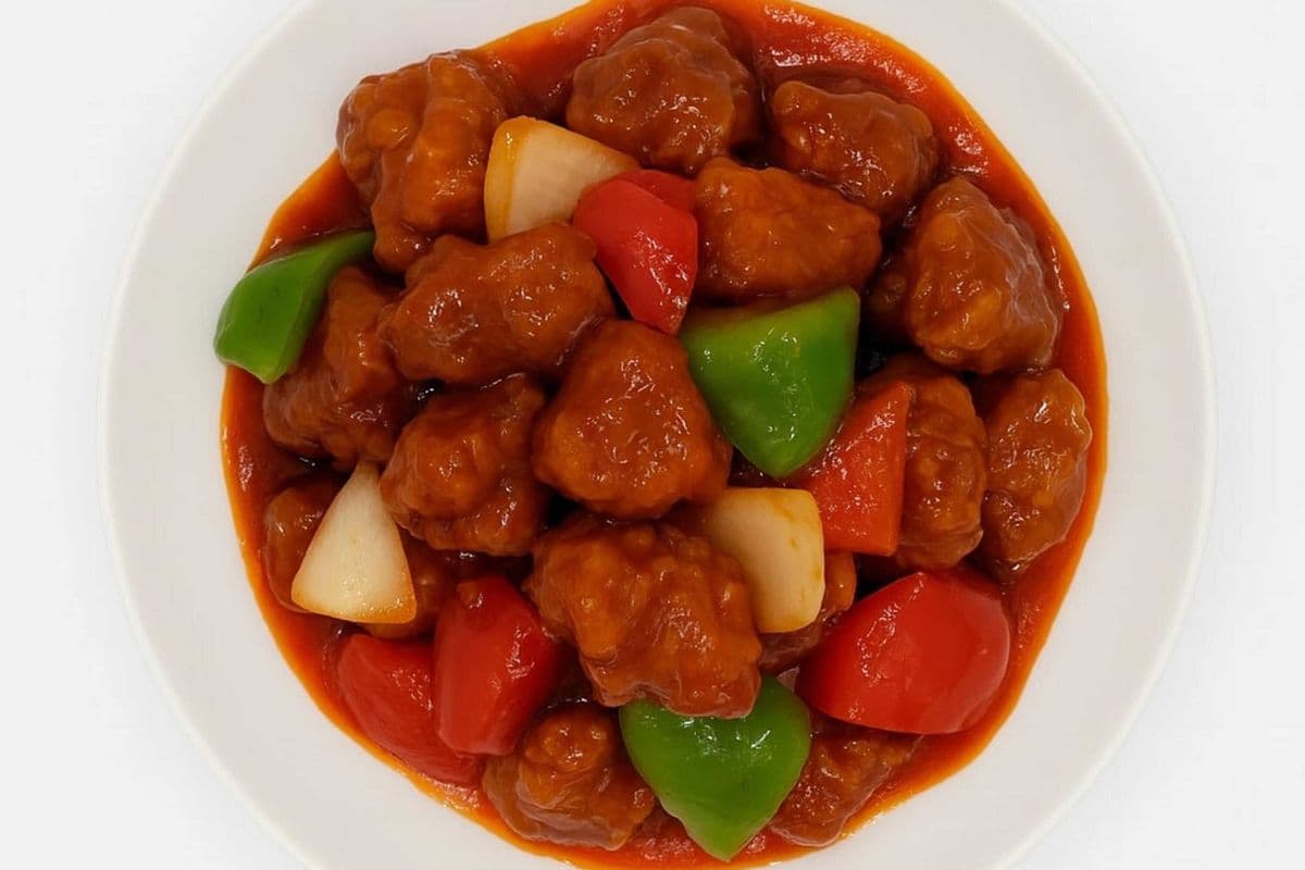 P4. Sweet and Sour Boneless Pork with Pineapple - 咕嚕肉