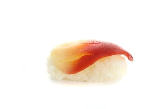 Surf Clam (Hokkigai) Sushi