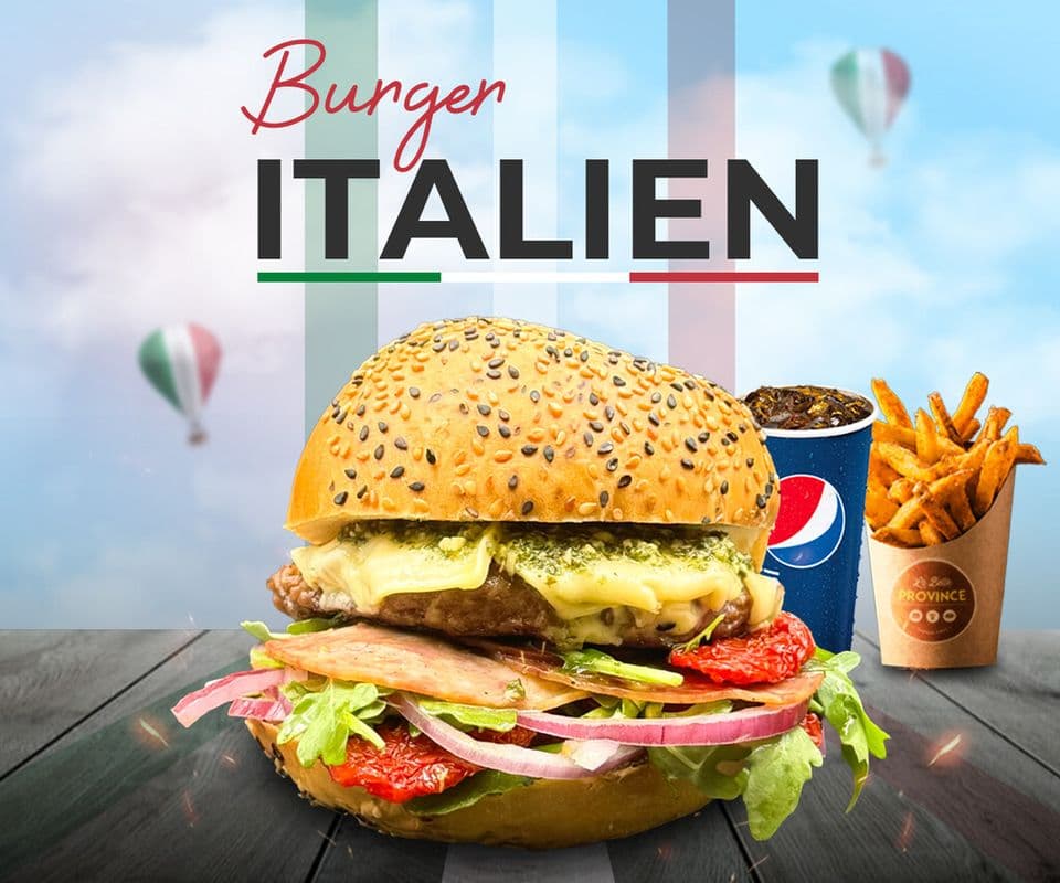 NOUVEAU - TRIO BURGER ITALIEN