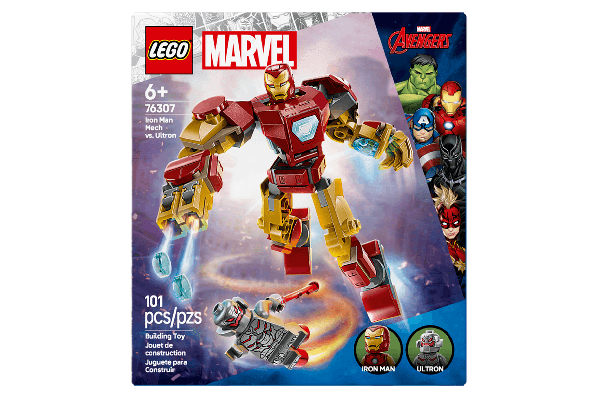 LEGO Iron Man Mech vs. Ultron (76307)
