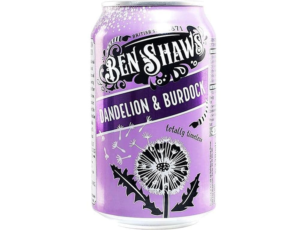 Ben Shaw Dandelion Burdock Soda UK 330ml Can