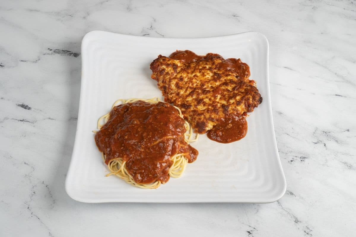 Escalope de veau parmesan / Veal Escalope Parmesan