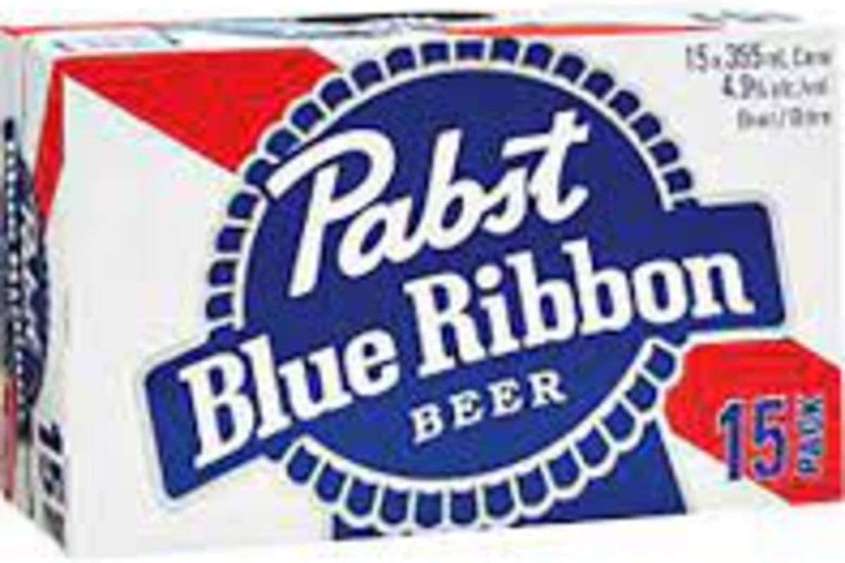 PABST BLUE RIBBON 15 CANS (15 x 355 ml Cans)