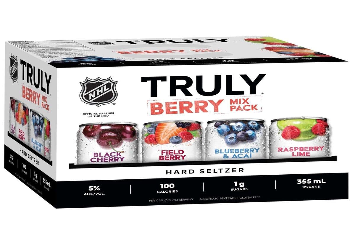 TRULY BERRY VARIETY PACK 12X355ML CANS (1 x 355ML)