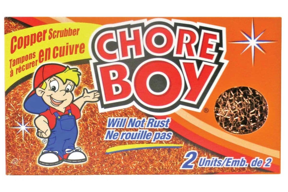 Chore Boy copper scrubber (2 units)