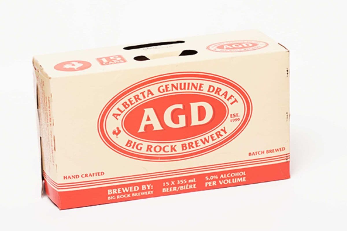 ALBERTA GENUINE DRAFT 15 CANS (1 x 15 CANS)