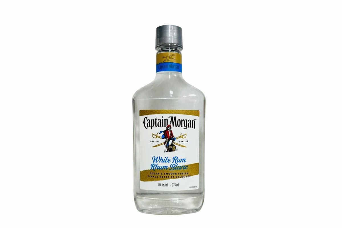 Captain Morgan White Rum (1 x 375mL)
