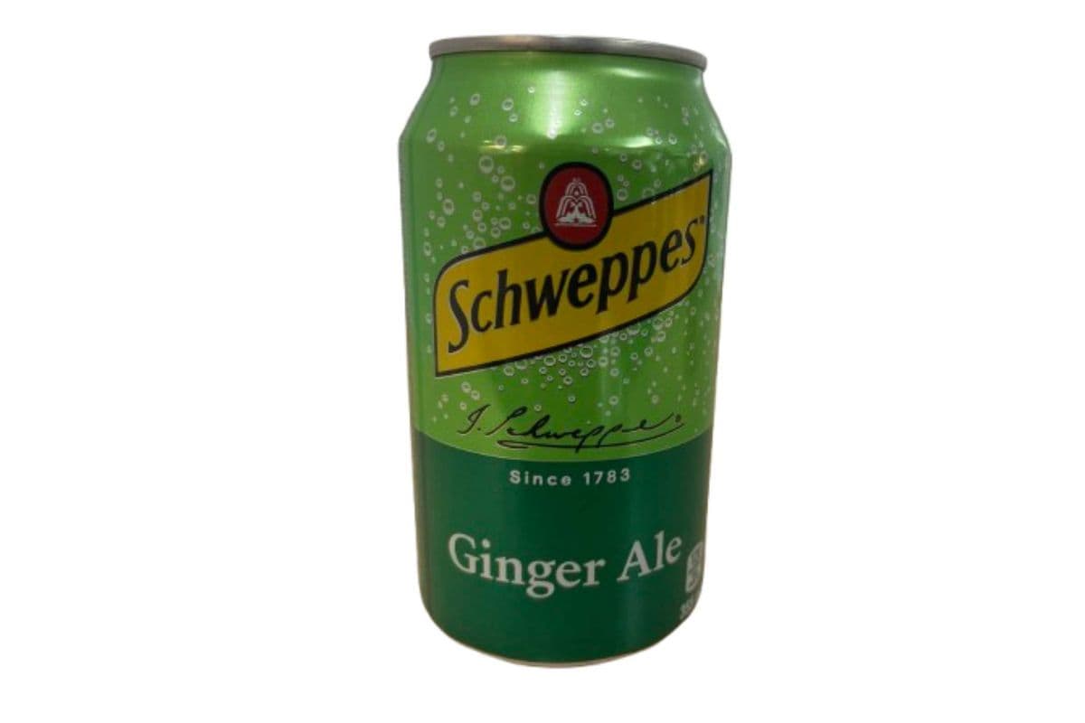 Schweppes Ginger Ale can