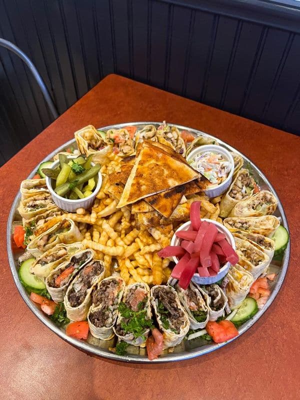 Mixed Chicken and Beef Family Platter