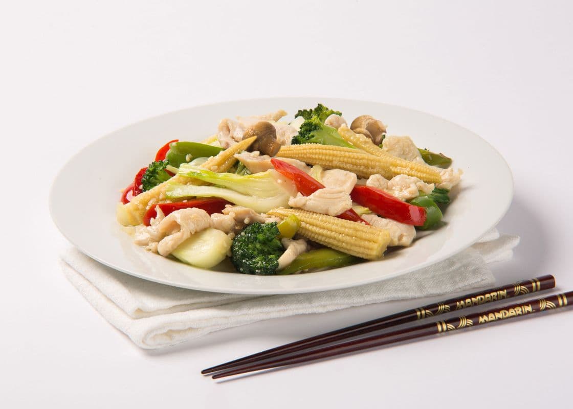 124. Chicken with Mixed Vegetables
