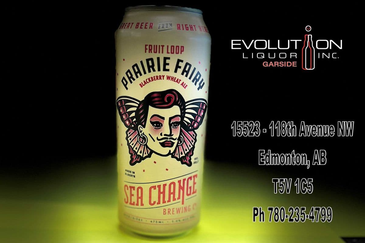 Sea Change Prairie Fairy Blackberry Wheat Ale C473-01 (1 x 473ml Can)