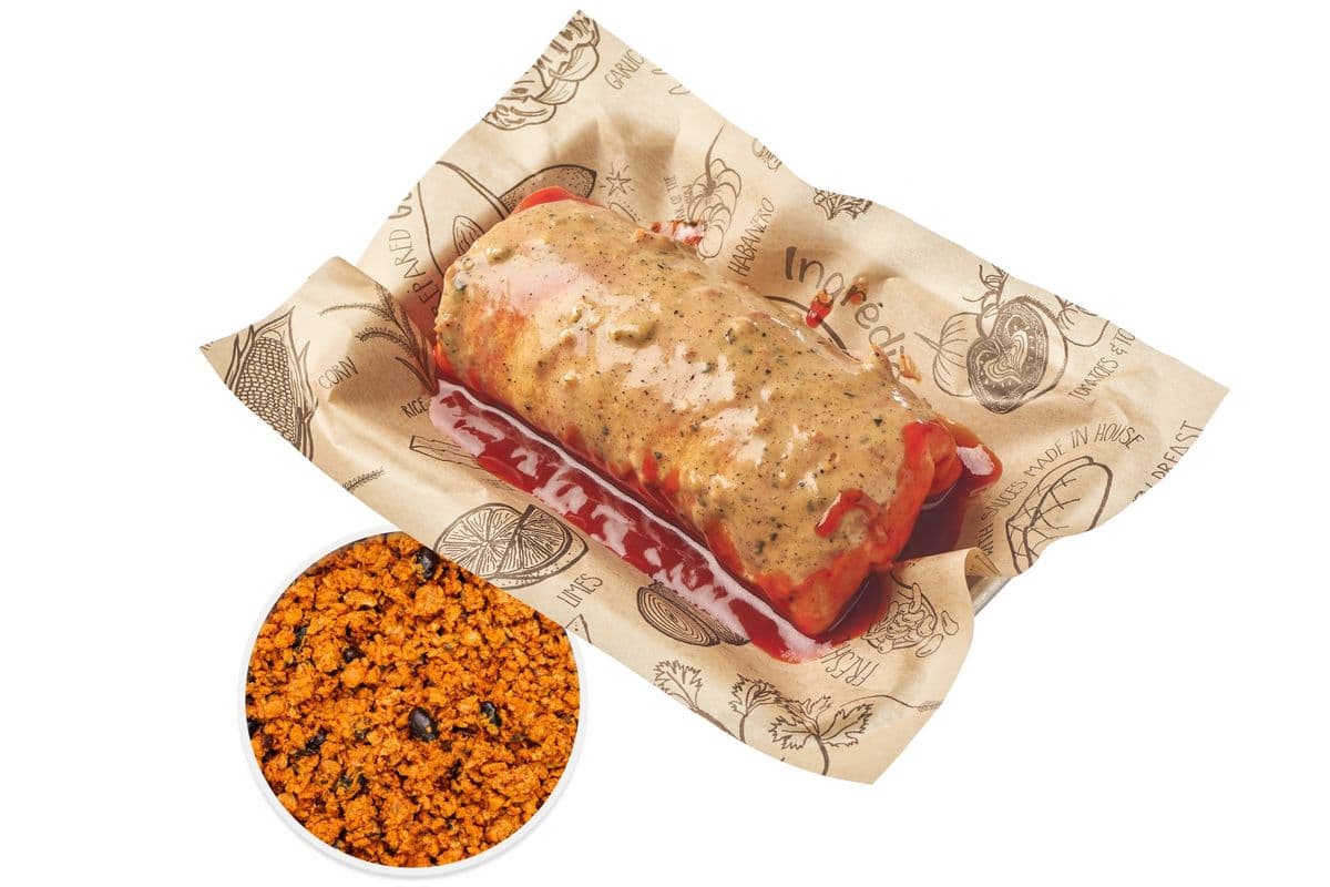 Black Bean Crumble Enchilada