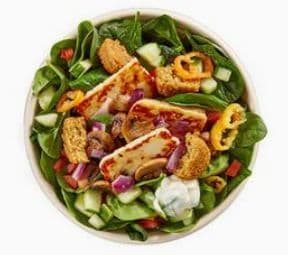 Halloumi & Falafel Small Salad