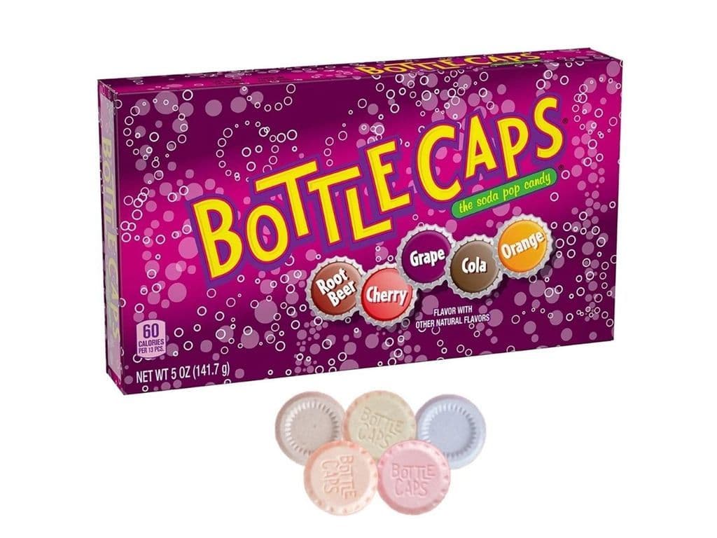 Wonka Bottle Caps Theatre Box Sweets Hard Candy